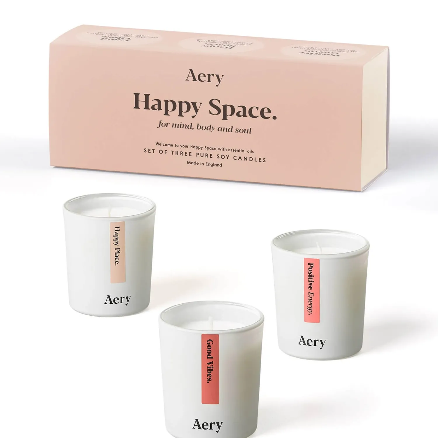 Home Accessories*AERY Aromatherapy Candle Gift Set - Happy Space