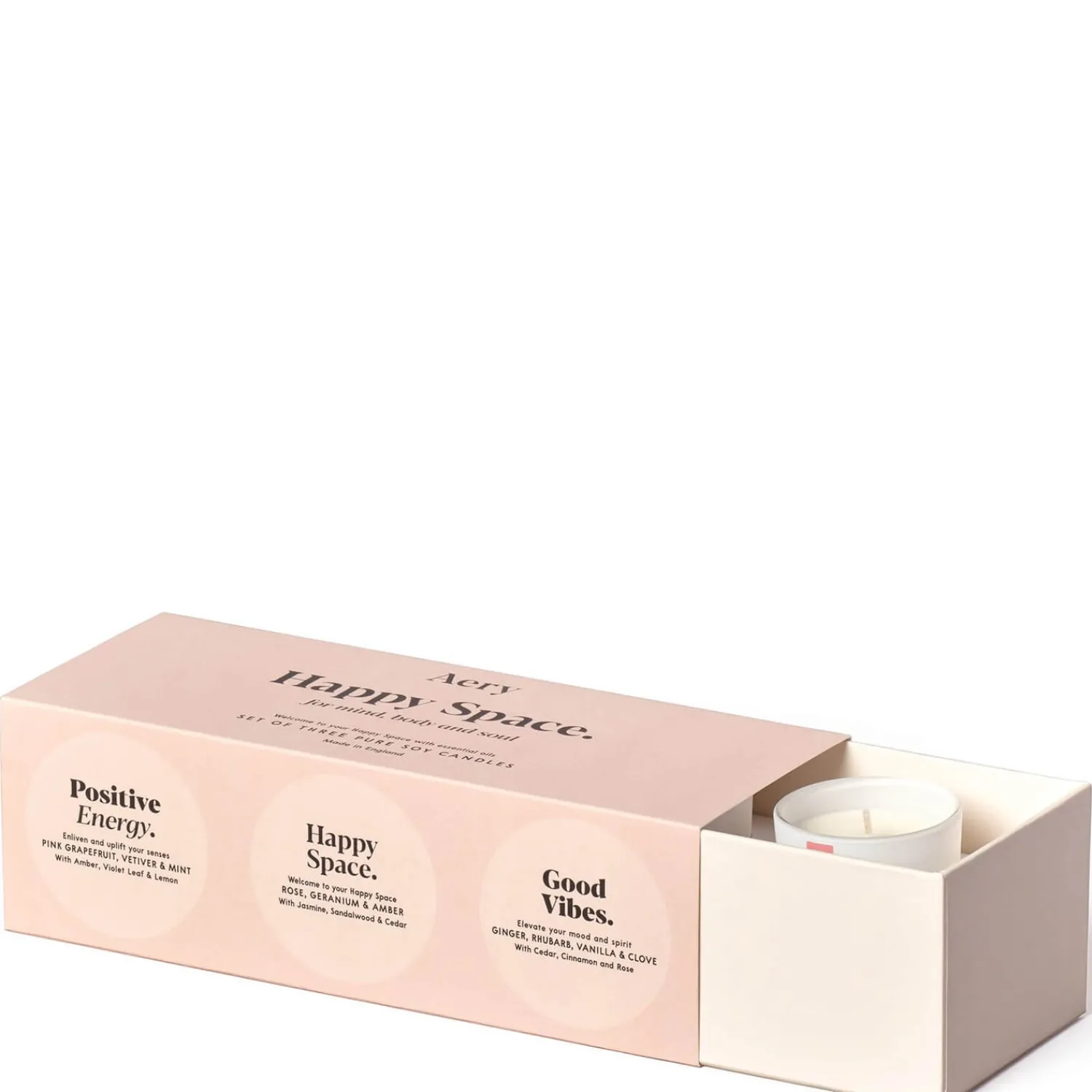 Home Accessories*AERY Aromatherapy Candle Gift Set - Happy Space