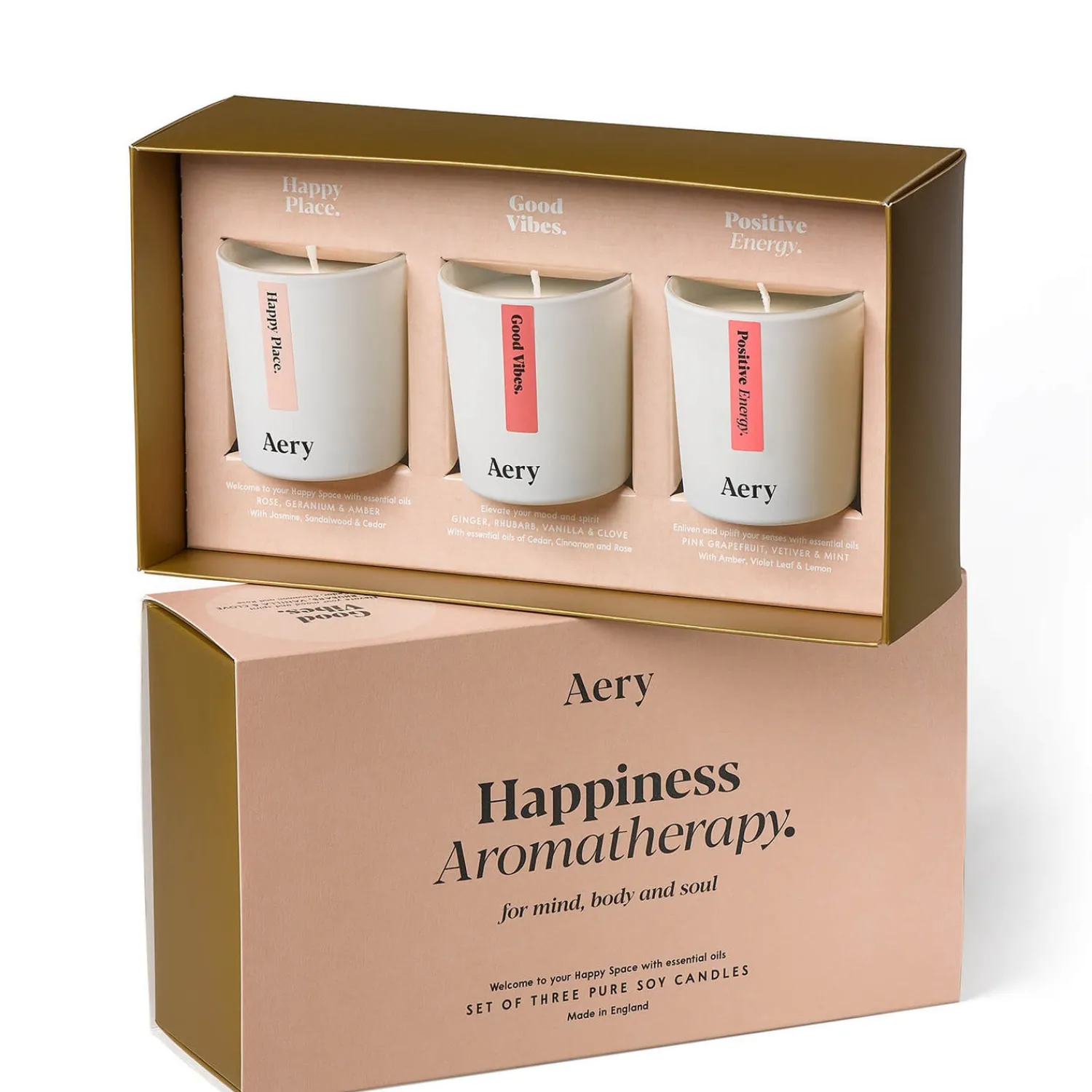 Home Accessories*AERY Aromatherapy Candle Gift Set - Happy Space