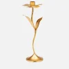 Home Accessories*anna + nina Brass Forest Flower Candle Holder