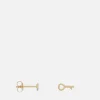 Earrings*anna + nina Key To My Heart Gold-Plated Earring