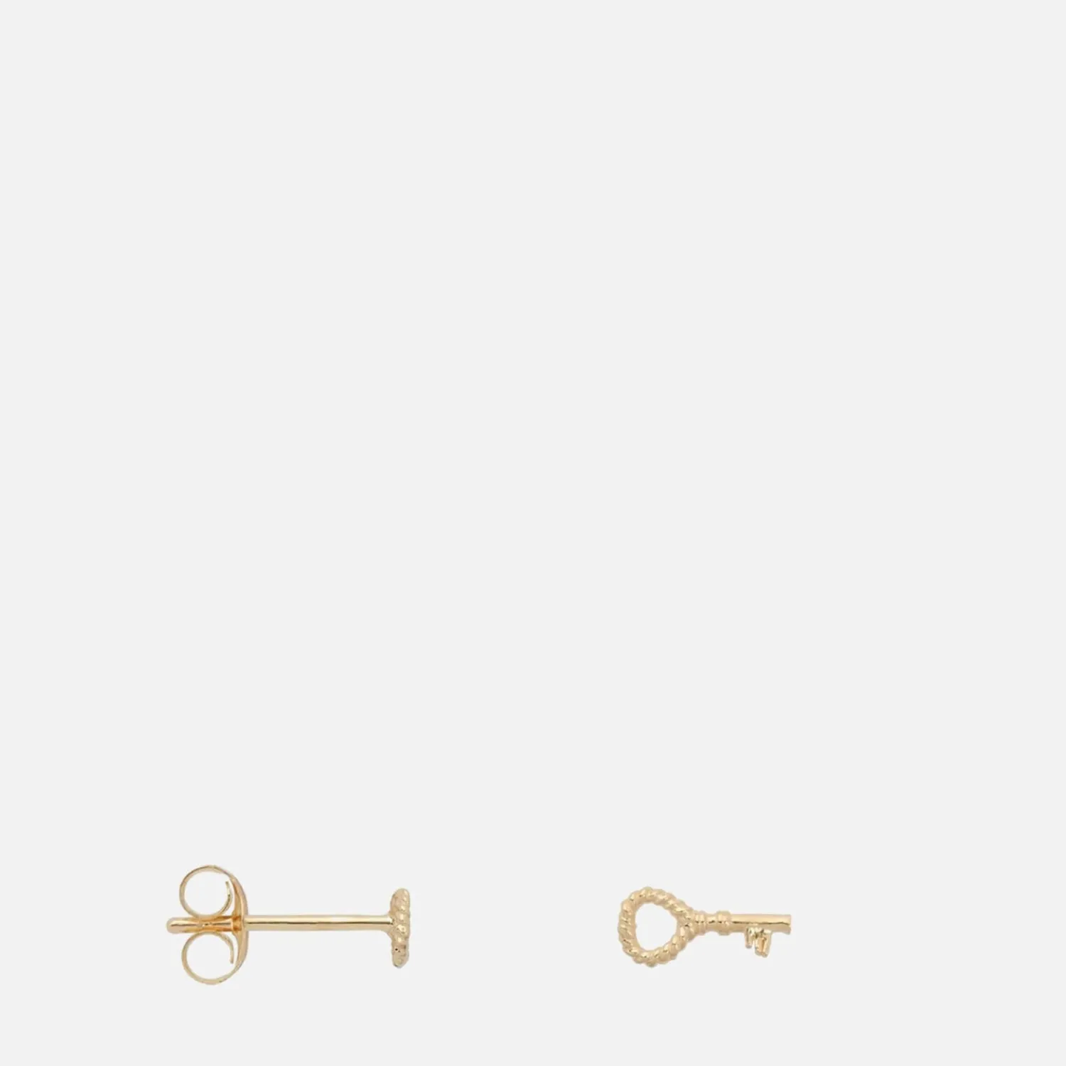 Earrings*anna + nina Key To My Heart Gold-Plated Earring