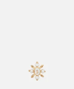 Earrings*anna + nina Single Antique Soul Silver Stud Earring