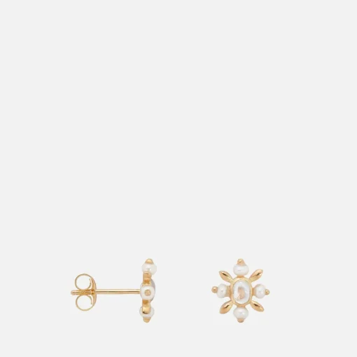 Earrings*anna + nina Single Antique Soul Silver Stud Earring