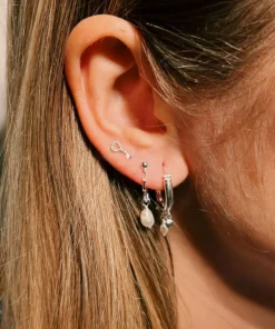 Earrings*anna + nina Surreal Poetry Sterling Silver Earring Set