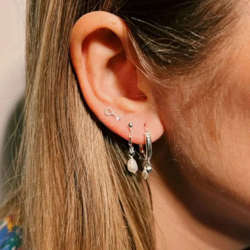 Earrings*anna + nina Surreal Poetry Sterling Silver Earring Set