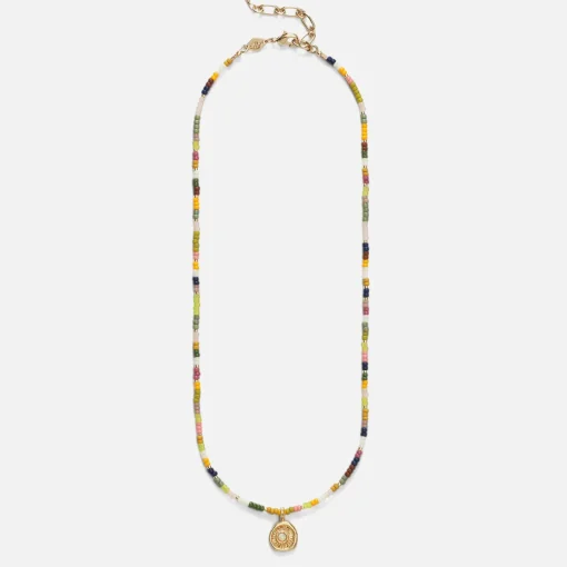 Necklaces*Anni Lu Lucky Eldorado 18-Karat And Bead Necklace