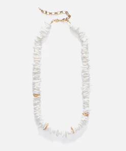 Necklaces*Anni Lu Puka Shell And Glass Bead Necklace