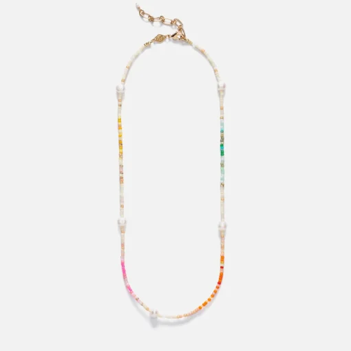 Necklaces*Anni Lu Rainbow Nomad Pearl And Bead Necklace