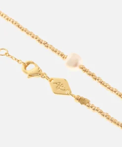 Bracelets & Bangles*Anni Lu Women's Pearly Bracelet - Gold