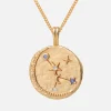 Necklaces*Astrid & Miyu Women's Zodiac Cancer Pendant Necklace - Gold