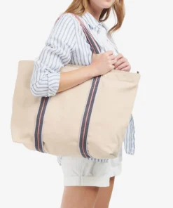 Tote Bags*Barbour Madison Beach Canvas Tote Bag