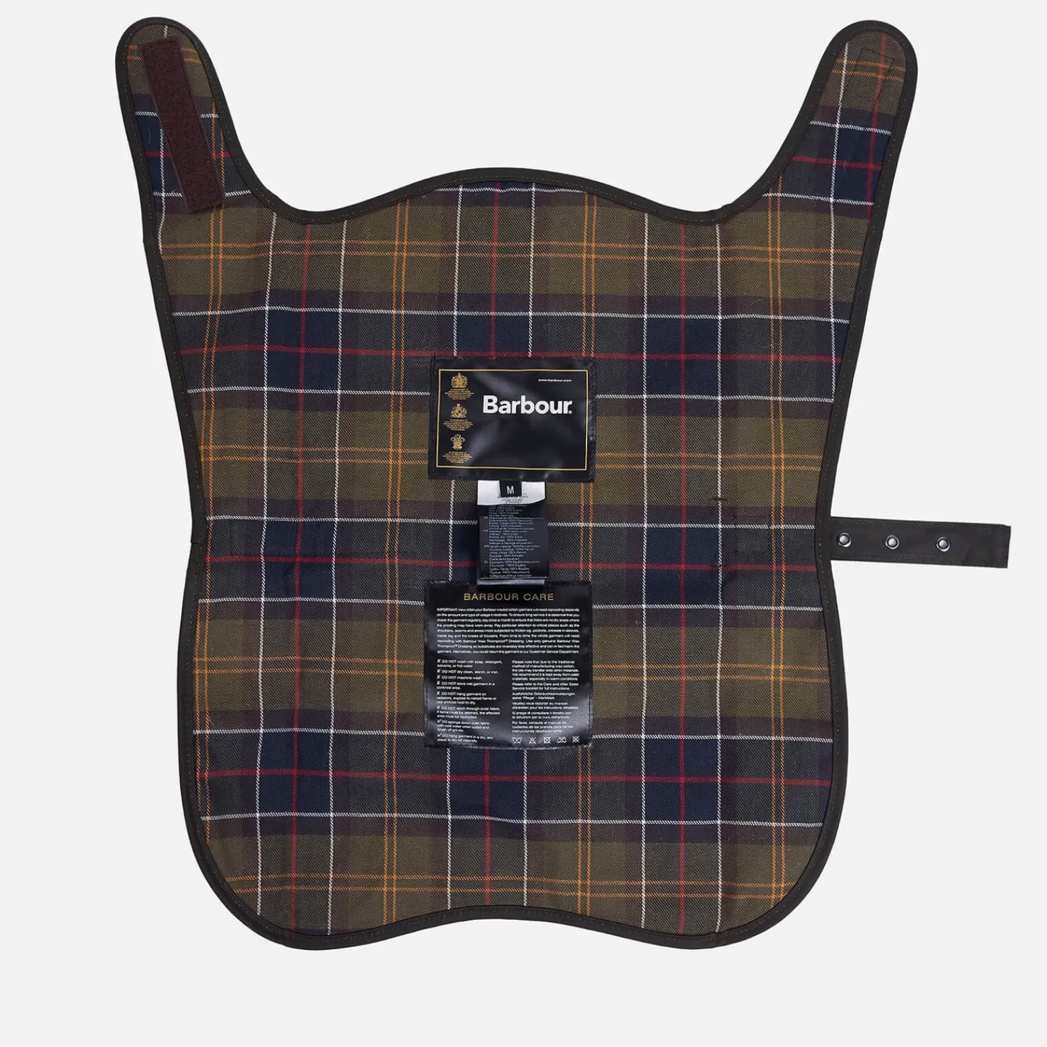 Home Accessories*Barbour Matt Wax Dog Coat - Olive