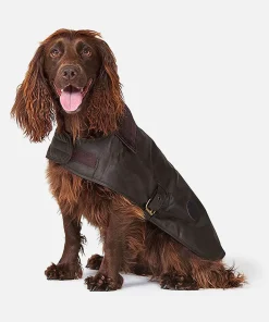 Home Accessories*Barbour Matt Wax Dog Coat - Olive
