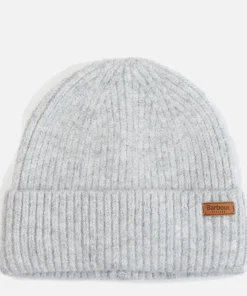 Hats Scarves & Gloves*Barbour Pendle Logo-Detailed Ribbed-Knit Beanie
