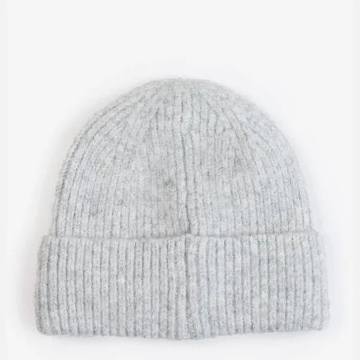 Hats Scarves & Gloves*Barbour Pendle Logo-Detailed Ribbed-Knit Beanie