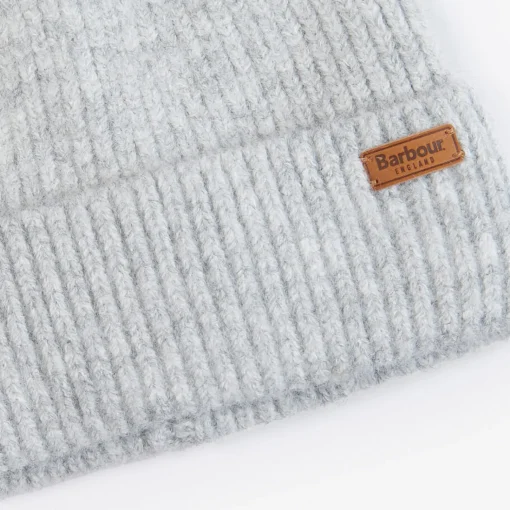 Hats Scarves & Gloves*Barbour Pendle Logo-Detailed Ribbed-Knit Beanie
