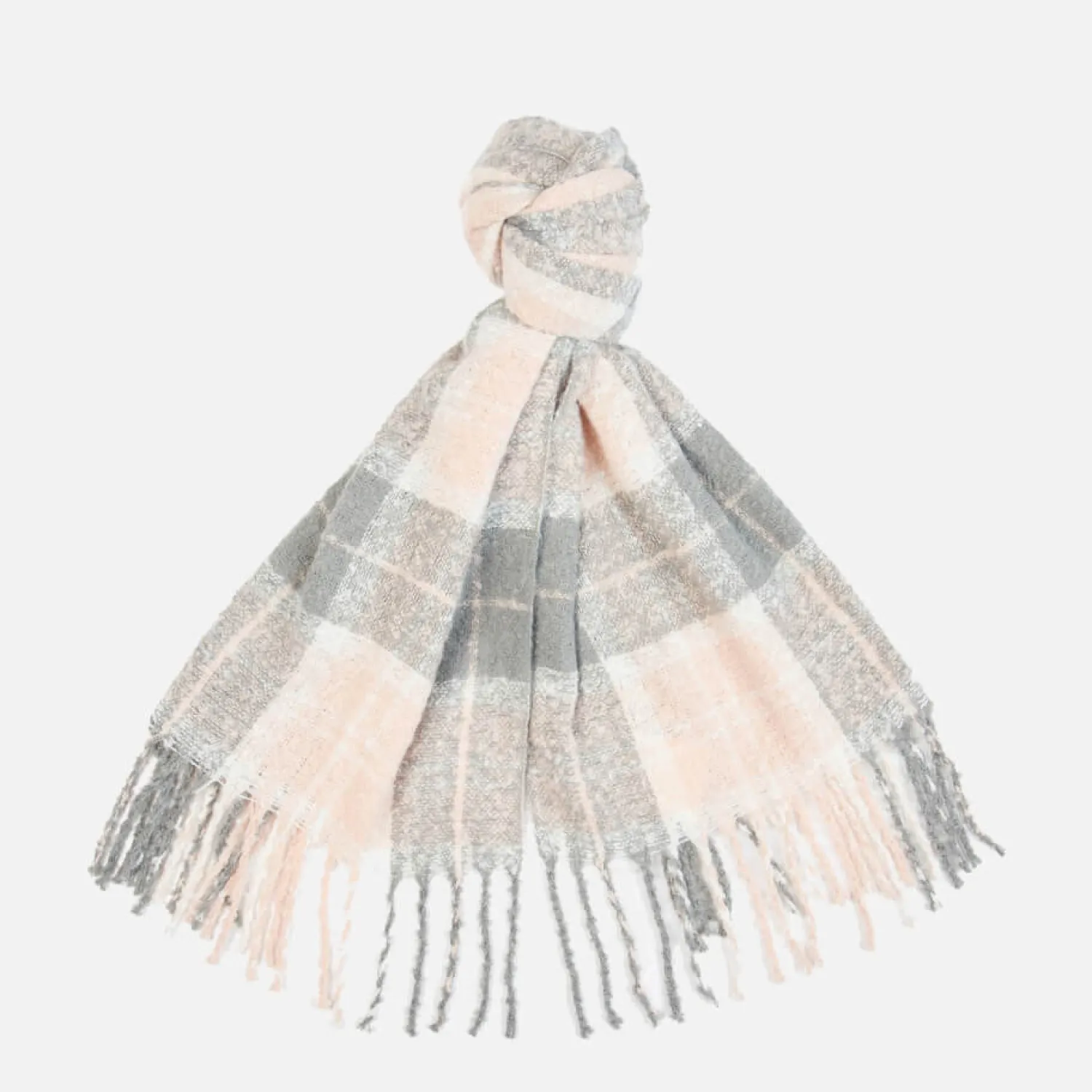 Hats Scarves & Gloves*Barbour Saltburn Beanie & Tartan Scarf Set