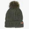 Hats Scarves & Gloves*Barbour Women's Saltburn Beanie - Olive
