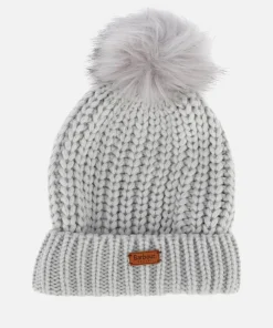 Hats Scarves & Gloves*Barbour Women's Saltburn Beanie - Ice White