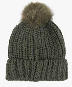 Hats Scarves & Gloves*Barbour Women's Saltburn Beanie - Olive