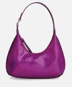 Shoulder Bags*BY FAR Baby Amber Metallic Leather Bag