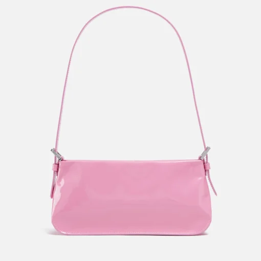 Shoulder Bags*BY FAR Dulce Patent-Leather Shoulder Bag