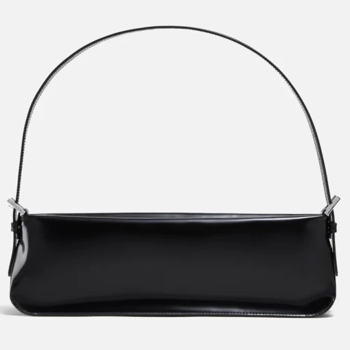 Shoulder Bags*BY FAR Dulce Patent-Leather Shoulder Bag