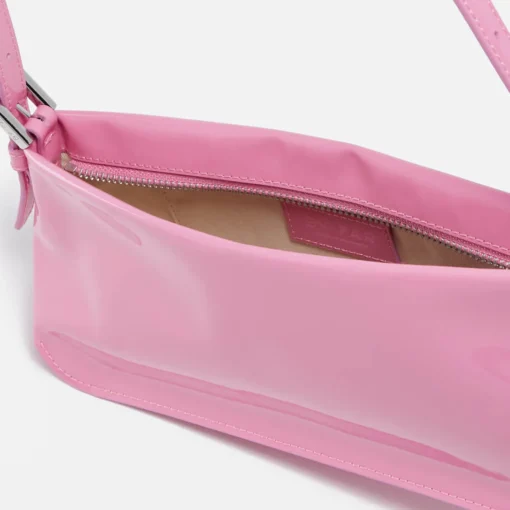 Shoulder Bags*BY FAR Dulce Patent-Leather Shoulder Bag