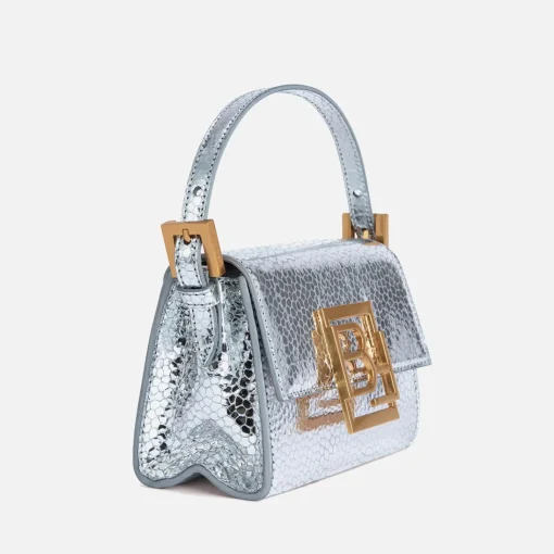 Shoulder Bags*BY FAR Fran Flagstone Leather Bag