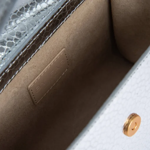 Shoulder Bags*BY FAR Fran Flagstone Leather Bag