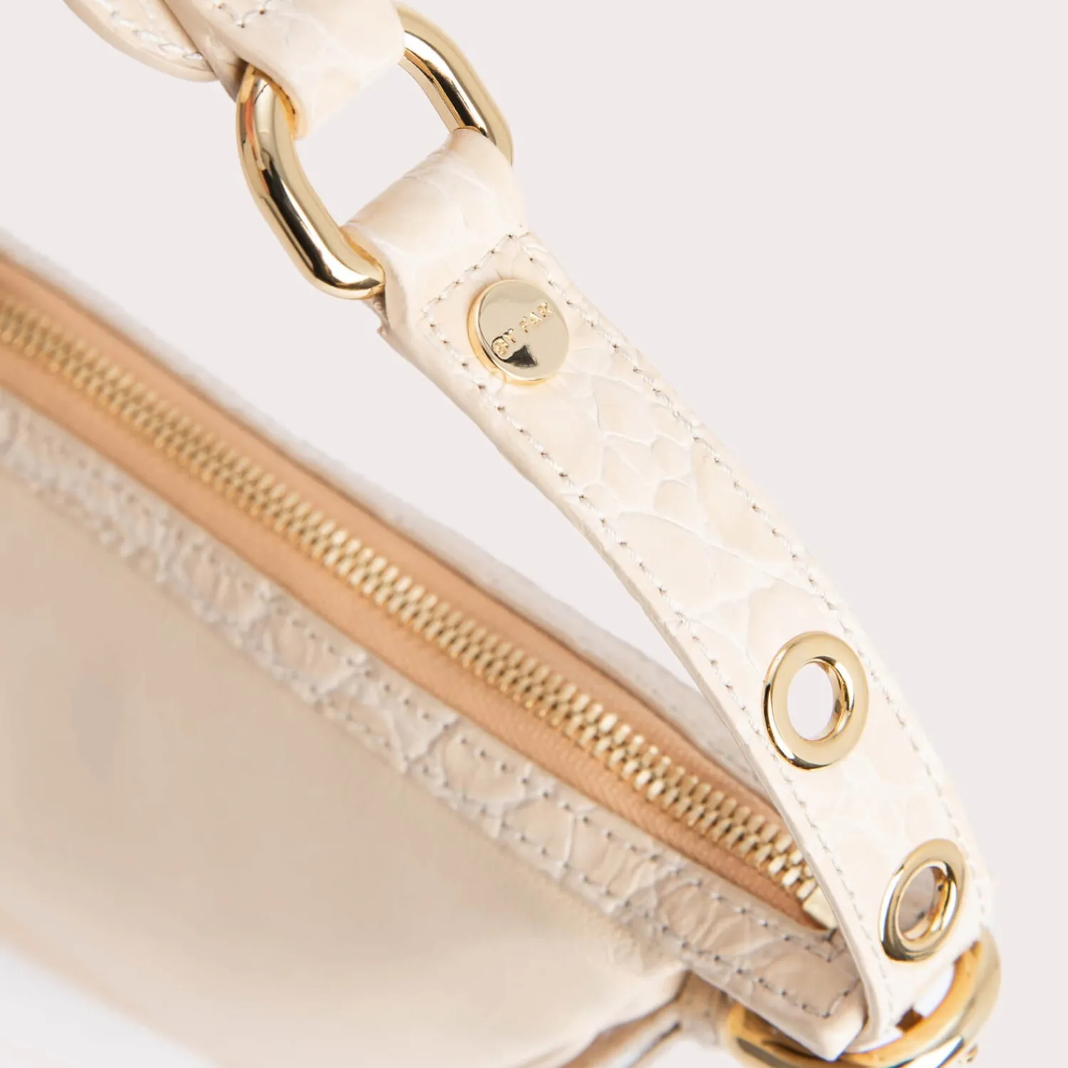 Shoulder Bags*BY FAR Gib Buckle Detail Leather Bag