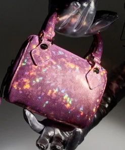 Shoulder Bags*BY FAR Women's Dora Hologram Leather Bag - Disco Violet