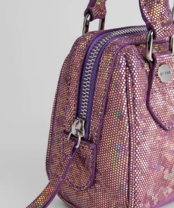 Shoulder Bags*BY FAR Women's Dora Hologram Leather Bag - Disco Violet