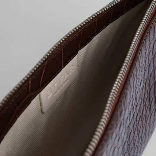 Shoulder Bags*BY FAR Women's Rachel Croco Bag - Nutella
