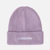 Hats Scarves & Gloves*Calvin Klein Jeans Institutional Ribbed-Cotton Blend Beanie