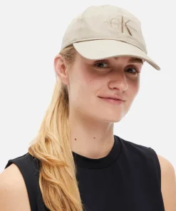 Hats Scarves & Gloves*Calvin Klein Jeans Logo-Embroidered Cotton-Twill Baseball Cap