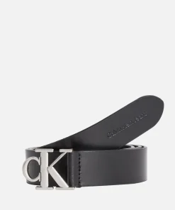 Belts*Calvin Klein Jeans Round Mono Leather Belt