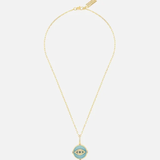 Necklaces*Celeste Starre Women's I Am Protected Necklace - Blue Aventurine
