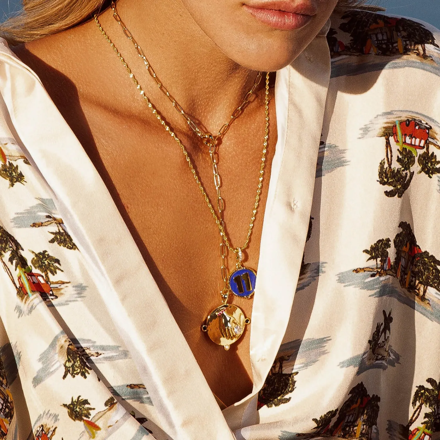 Necklaces*Celeste Starre Women's I Am Balanced Necklace - Gold