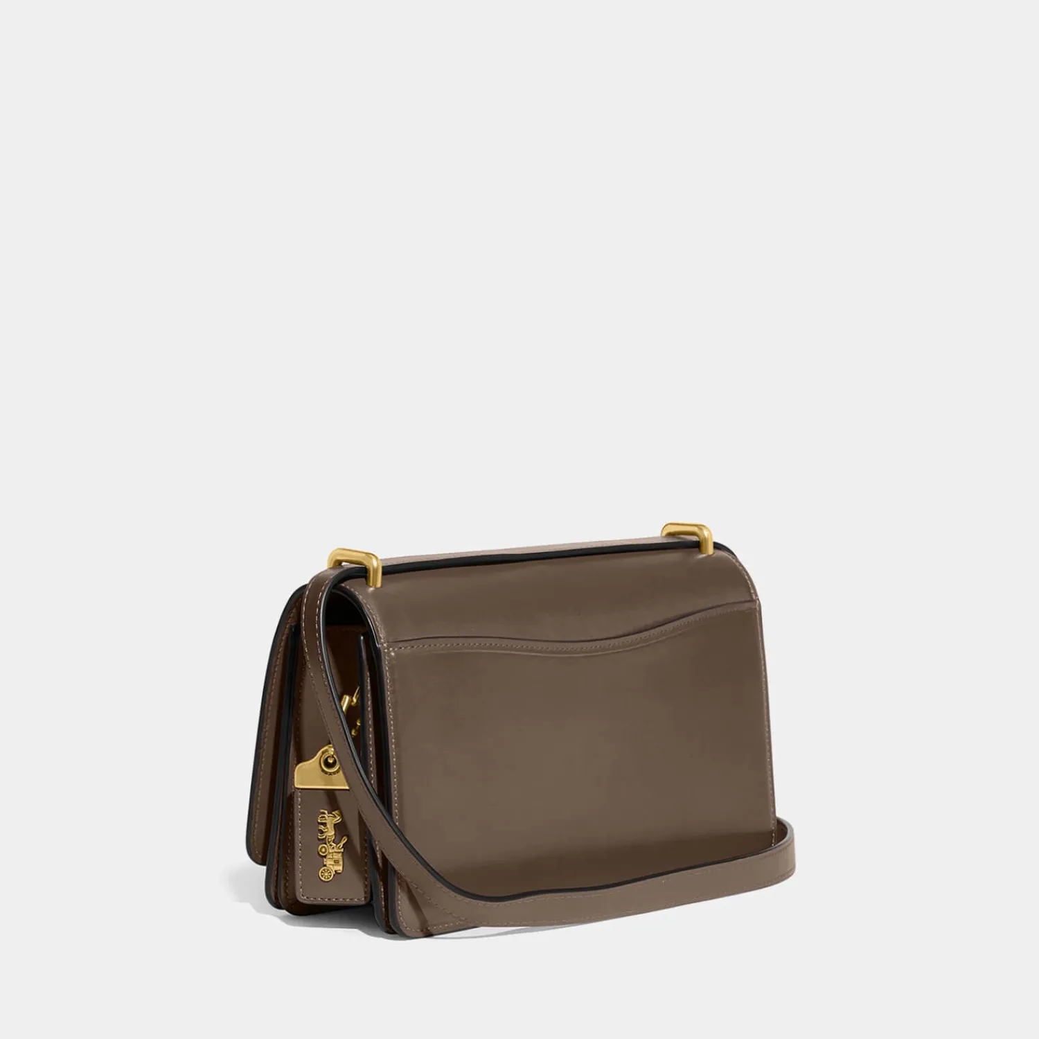 Shoulder Bags*Coach Bandit Leather Bag Dark Stone