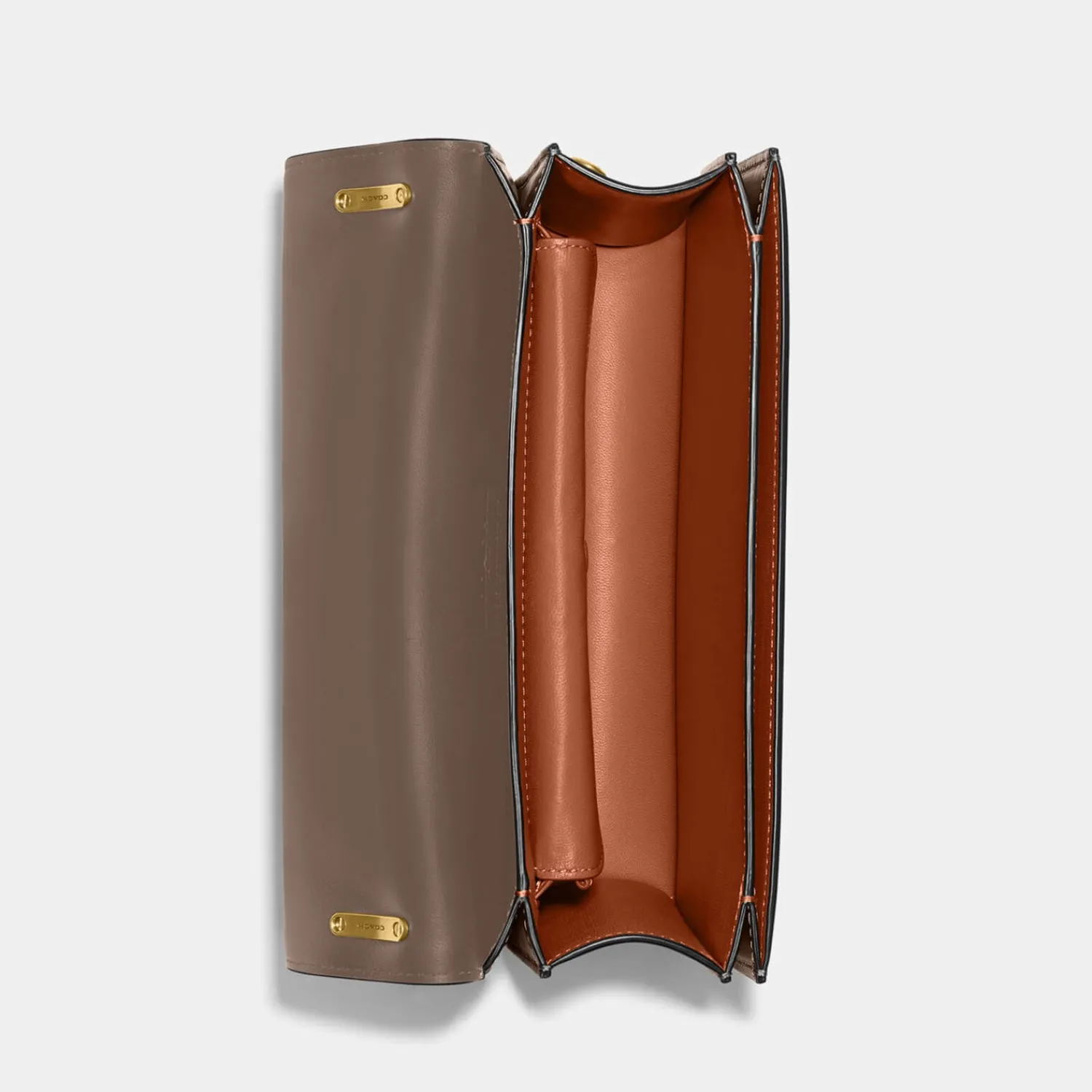 Shoulder Bags*Coach Bandit Leather Bag Dark Stone