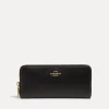 Purses And Cardholders*Coach Box Program Logo-Detailed Leather Wallet
