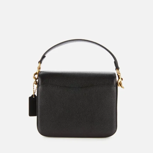 Crossbody Bags*Coach Cassie Polished Pebbled Leather Crossbody 19 - Black