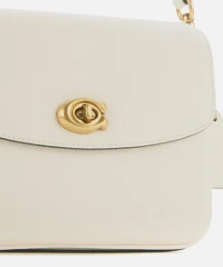 Crossbody Bags*Coach Cassie Polished Pebbled Leather Crossbody 19 - Chalk
