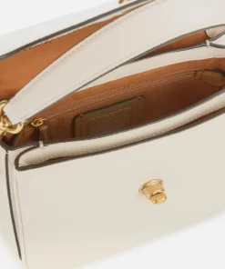 Crossbody Bags*Coach Cassie Polished Pebbled Leather Crossbody 19 - Chalk