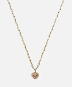 Jewellery Sets*Coach Charming Crystals Gold-Plated Necklace