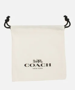 Necklaces*Coach Charming Crystals Silver-Plated Necklace