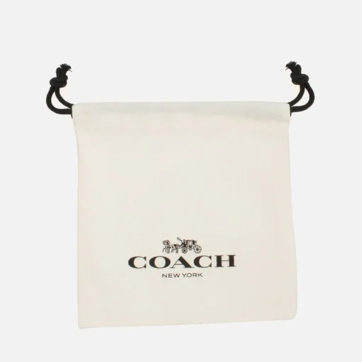Necklaces*Coach Charming Crystals Silver-Plated Necklace
