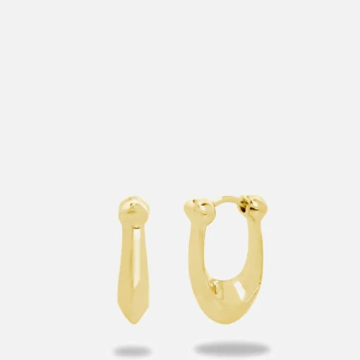 Earrings*Coach Core Essentials Gold-Plated Earrings
